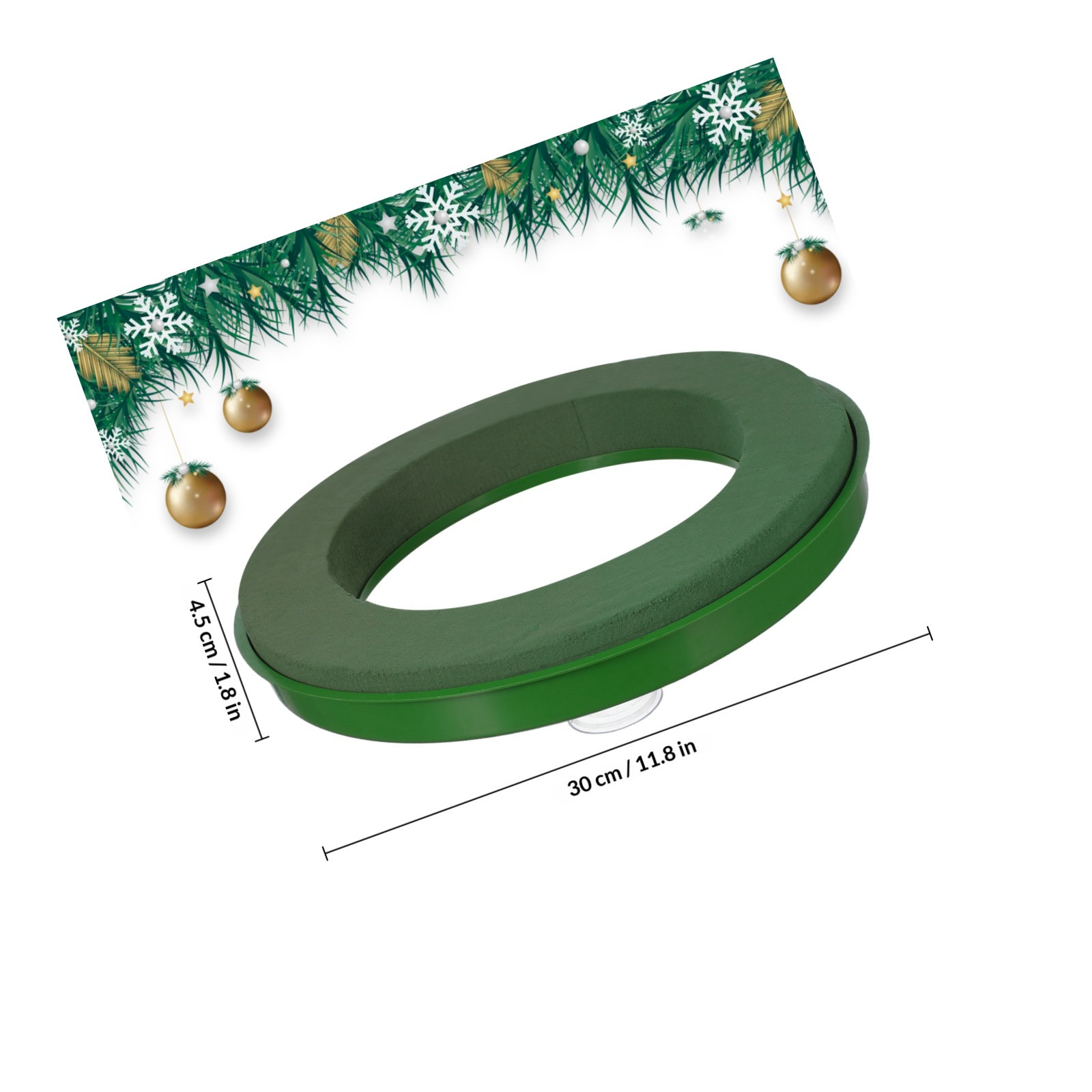 Маленький кольцевой блок из пе – обзор и цена The Florist Supply