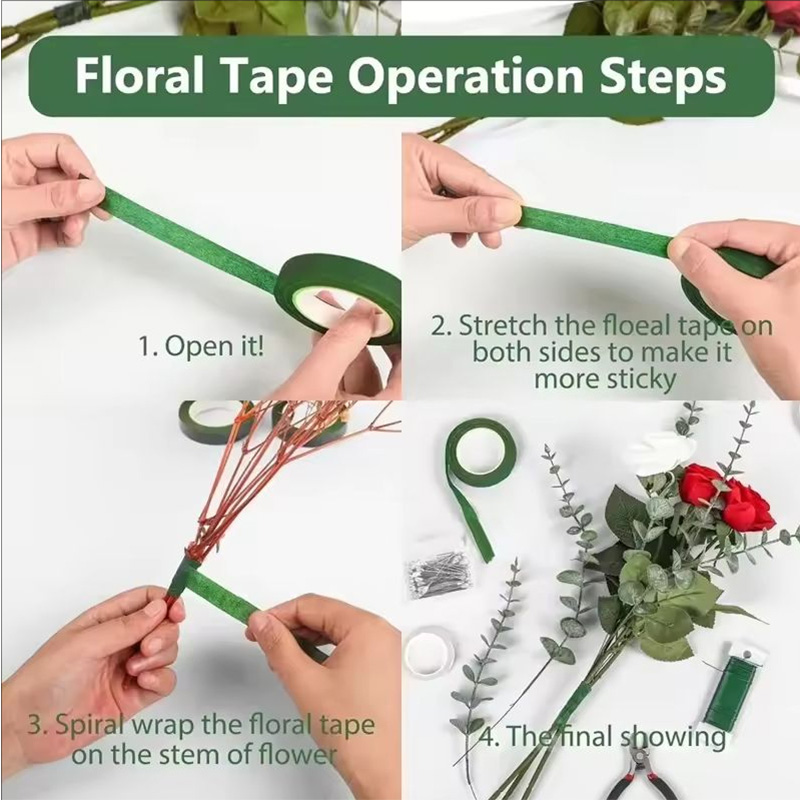 Лента для флористики 30 ярдов, – обзор и цена The Florist Supply